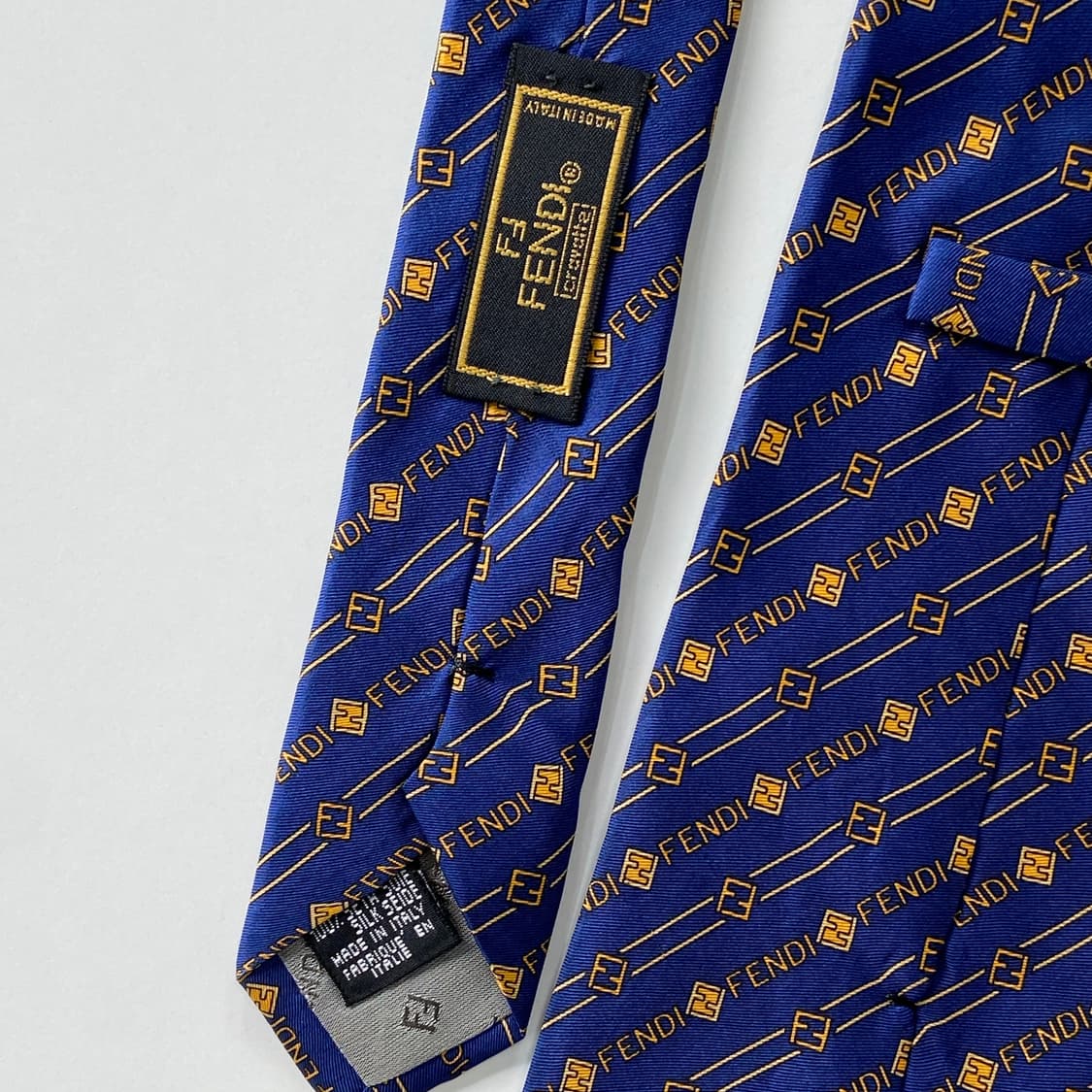 펜디 (FENDI) 영문모노그램 정품 명품 넥타이 상품이미지5