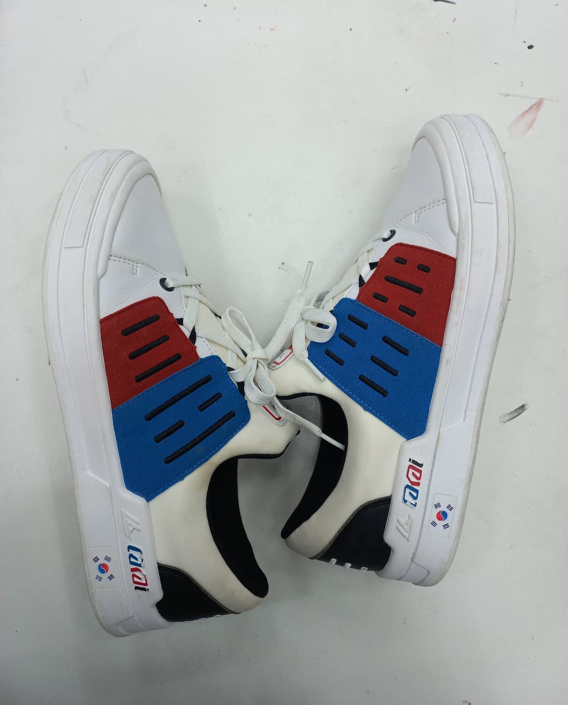 라카이 XLK 운동화 255mm 화이트/레드/블루 상품이미지6