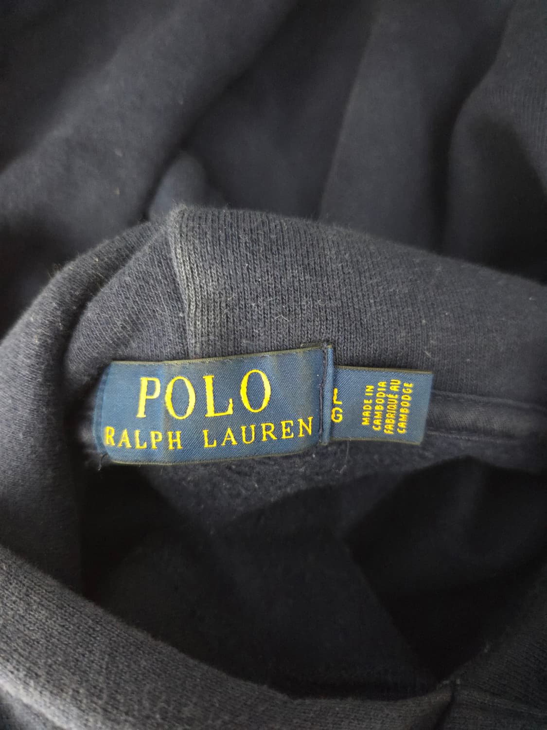 폴로 랄프로렌 포니 자수 네이비 후드티 상품이미지7