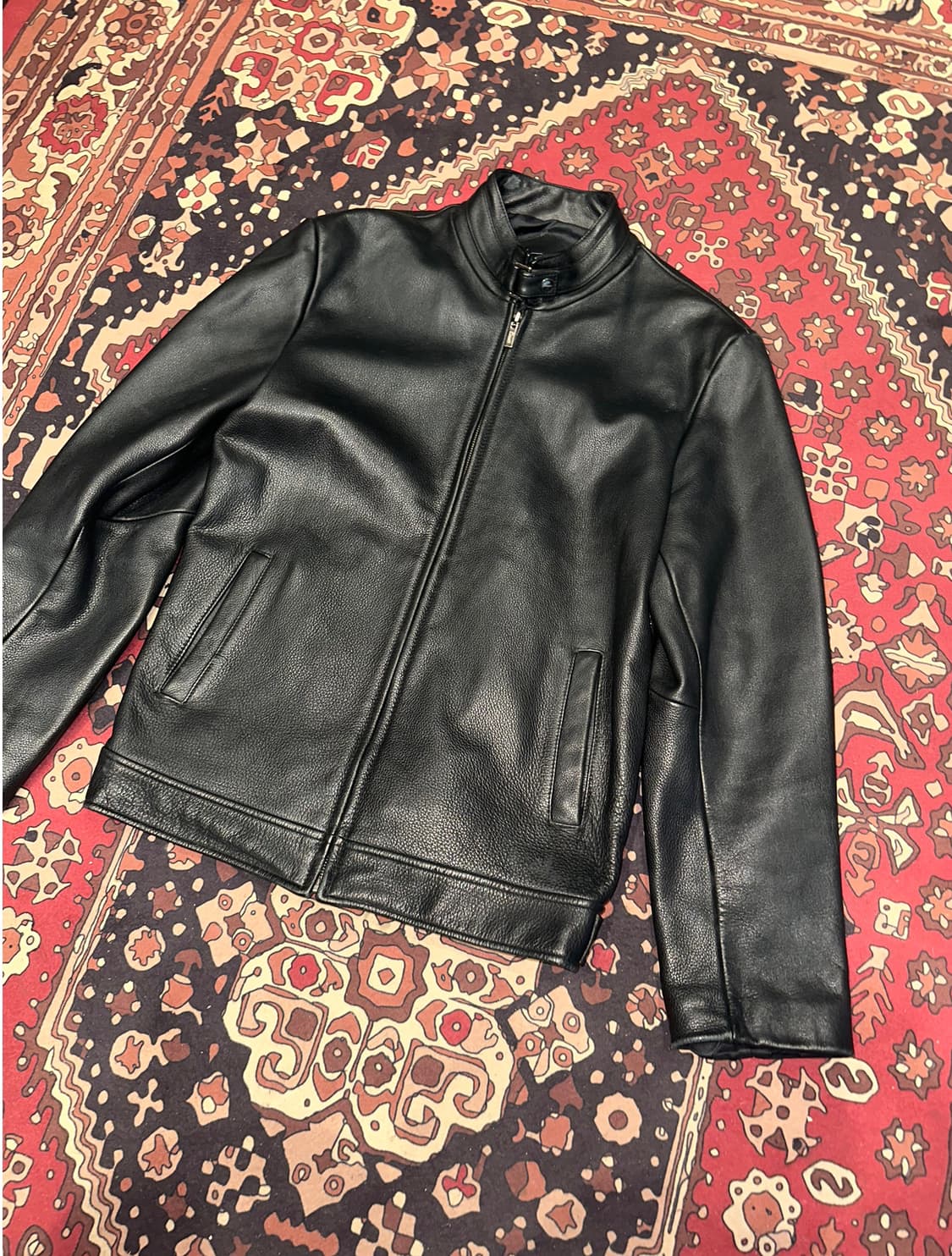 ( L ) 가죽자켓 레더자켓 바이커가죽 라이더자켓 레이싱자켓 상품이미지2