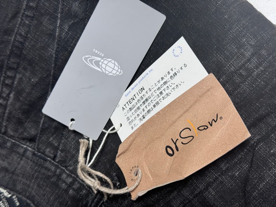 오어슬로우 x  빔즈 린넨 팬츠 상품이미지4