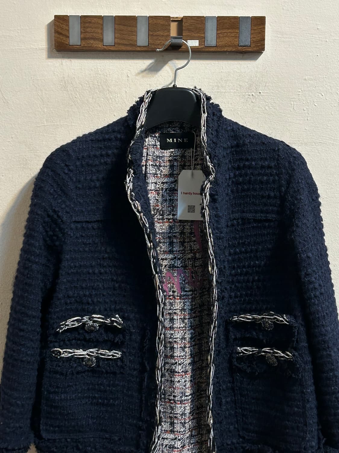 마인 트위드 장식 자켓   상품이미지2