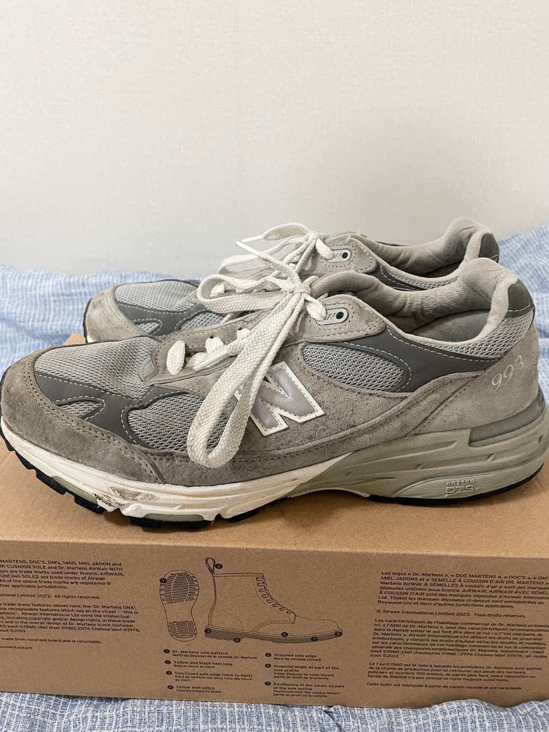 뉴발란스 993 팝니다(275mm, 2E) 상품이미지5