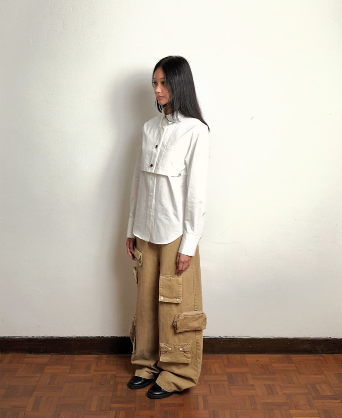 로레일즈 카고 워싱 팬츠 베이지 상품이미지2