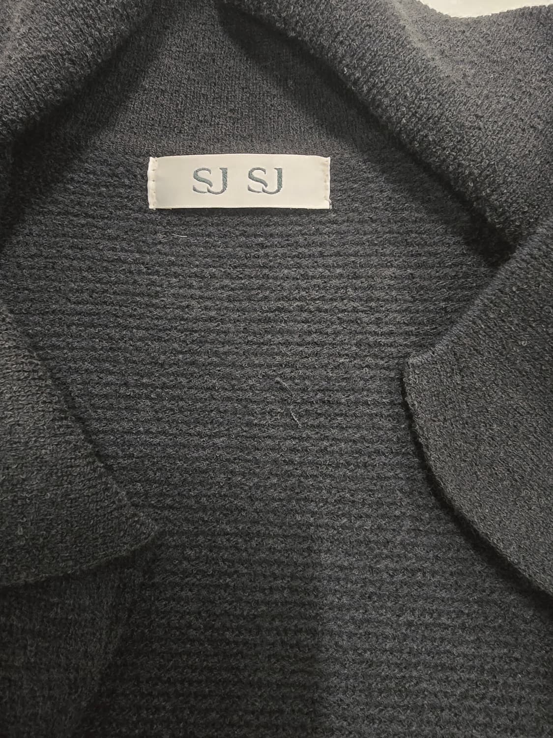 SJSJ 블랙 니트 롱 원피스 상품이미지8