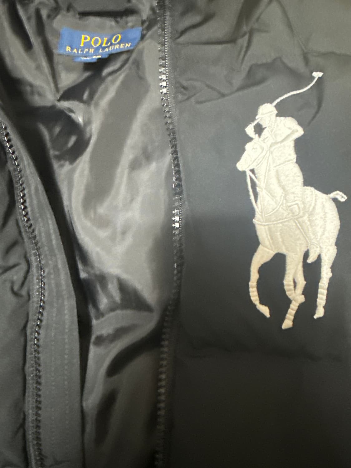 빅로고 폴로 패딩 상품이미지1