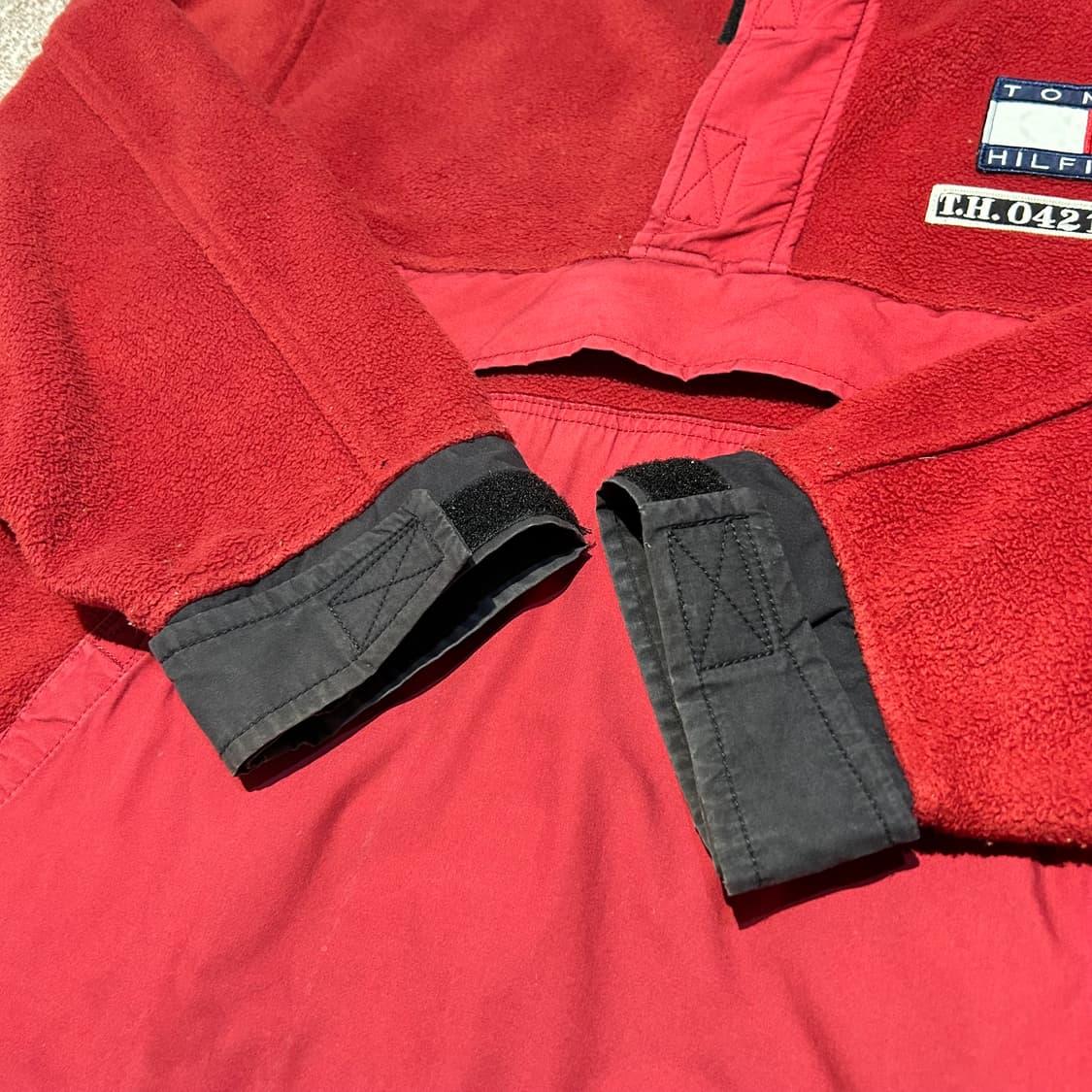 XL) 타미힐피거 플리스 후리스 아노락  상품이미지3