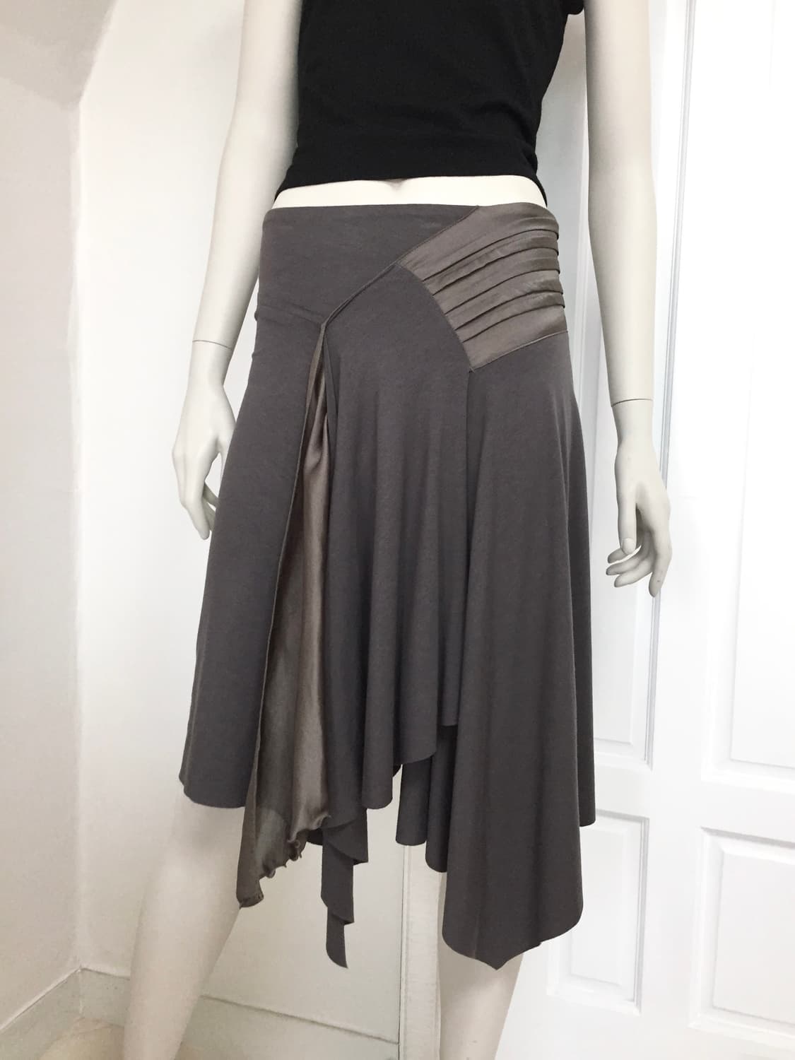 Japan Draped Unbalance Skirts 상품이미지3