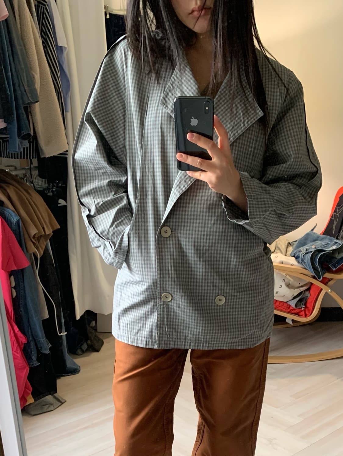 ELKONT_ check cotton jacket 상품이미지6
