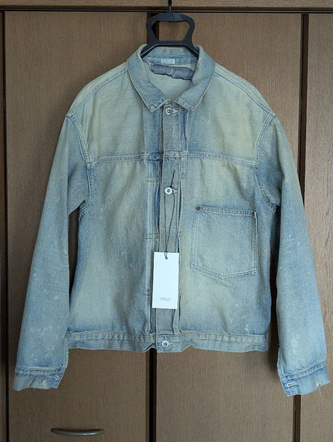 25aw 1st Type Denim Jacket(Bleach) 상품이미지3