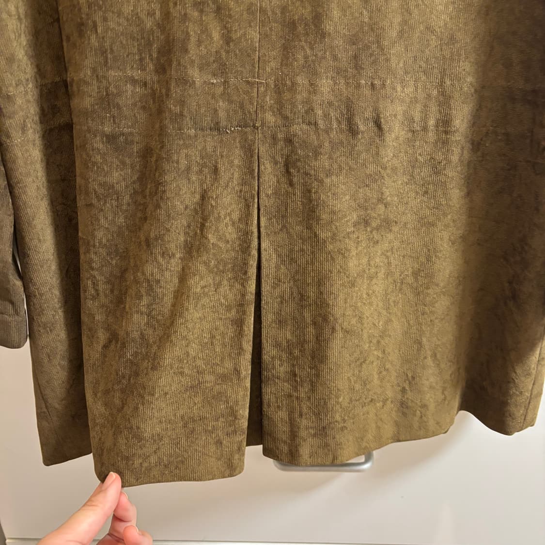 올리브카키 스웨이드st 셔츠 자켓 상품이미지6