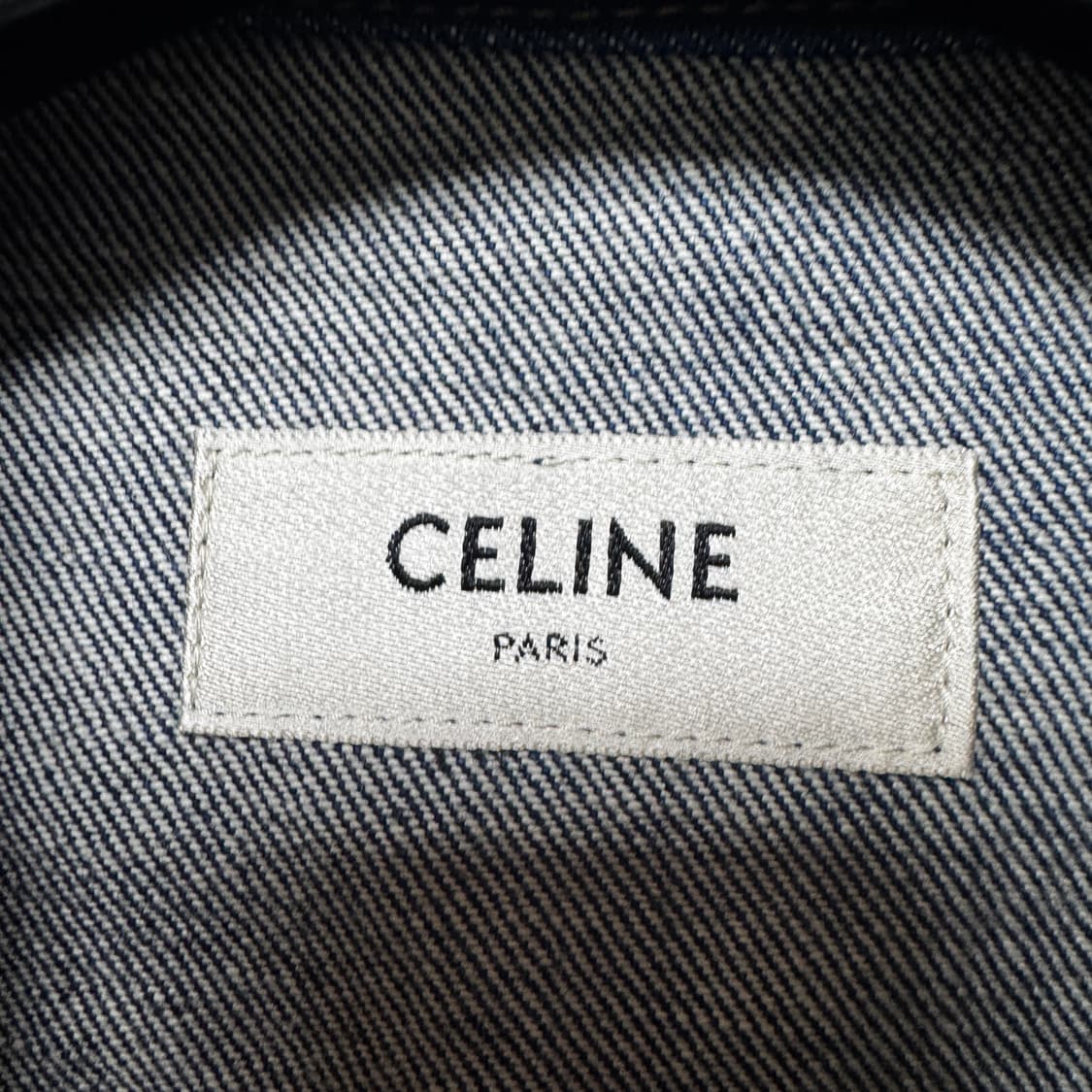 [새상품] 셀린느 파리 트러커 데님 자켓 M 상품이미지4