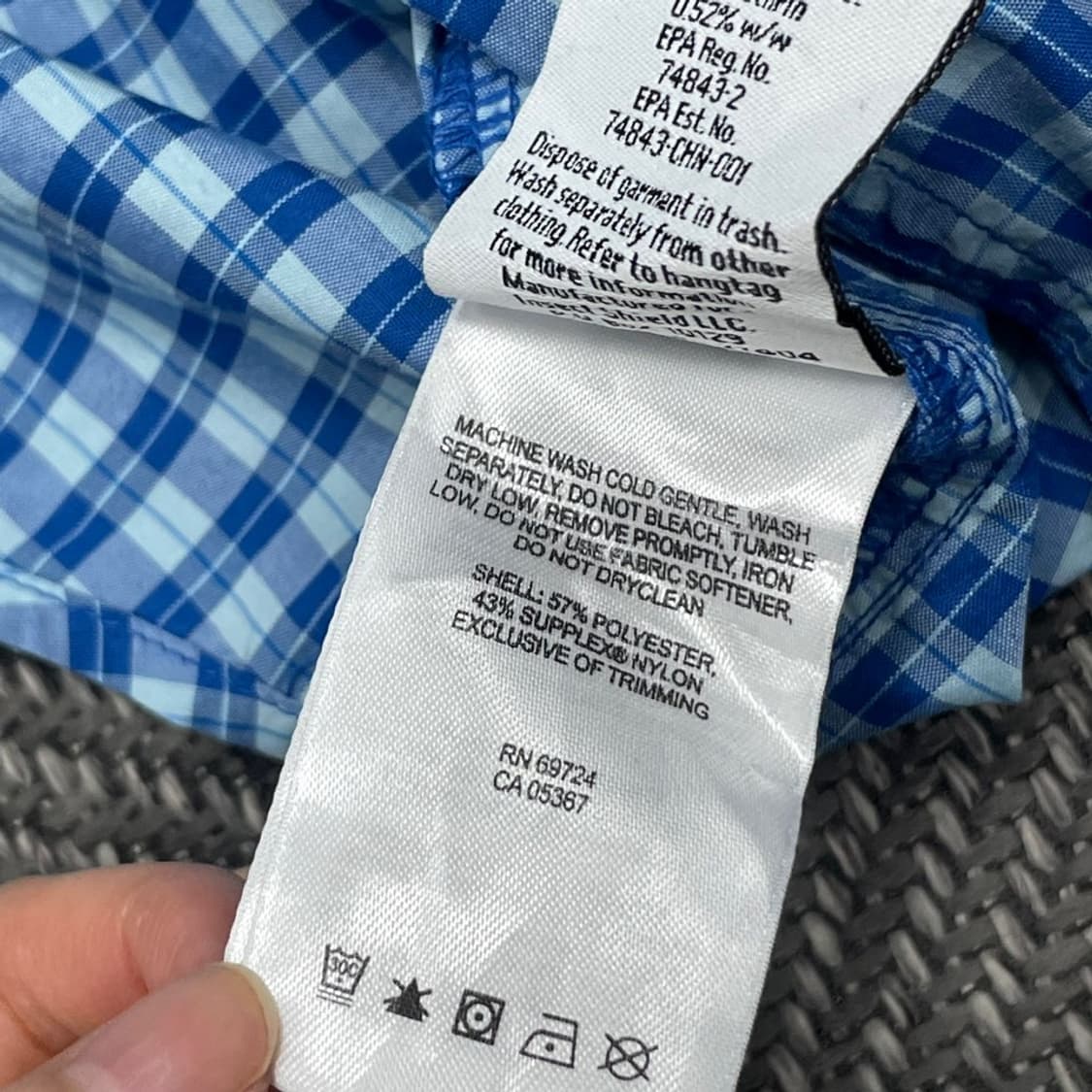 컬럼비아 체크셔츠 v0004 상품이미지8