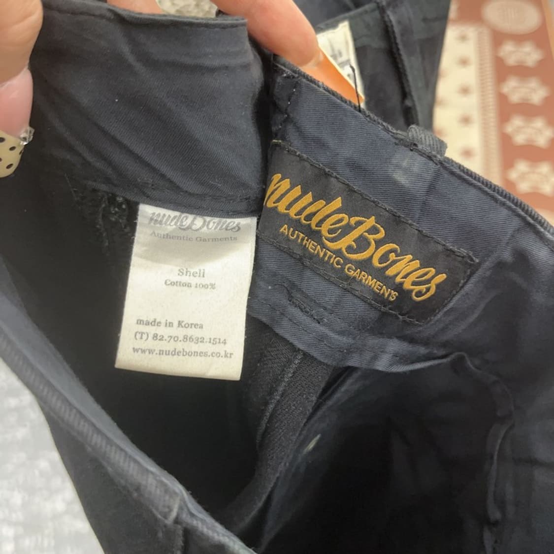 누드본즈 올드스쿨 스트릿 카모플라주 카고팬츠 M C09638 상품이미지6