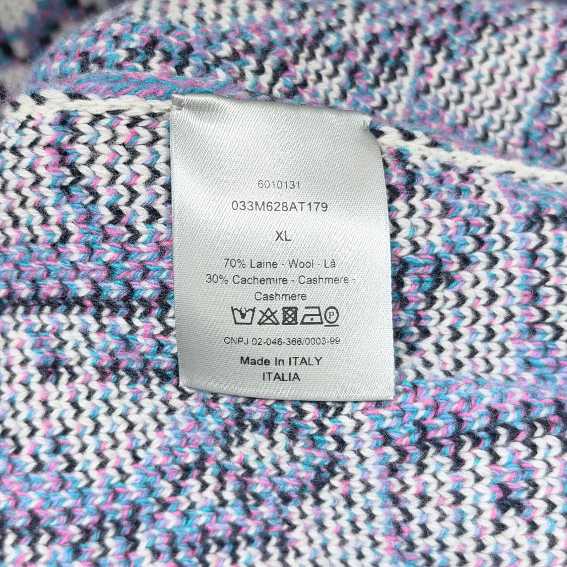 (S+/XL) / 디올 오블리크  스투시 니트 상품이미지5