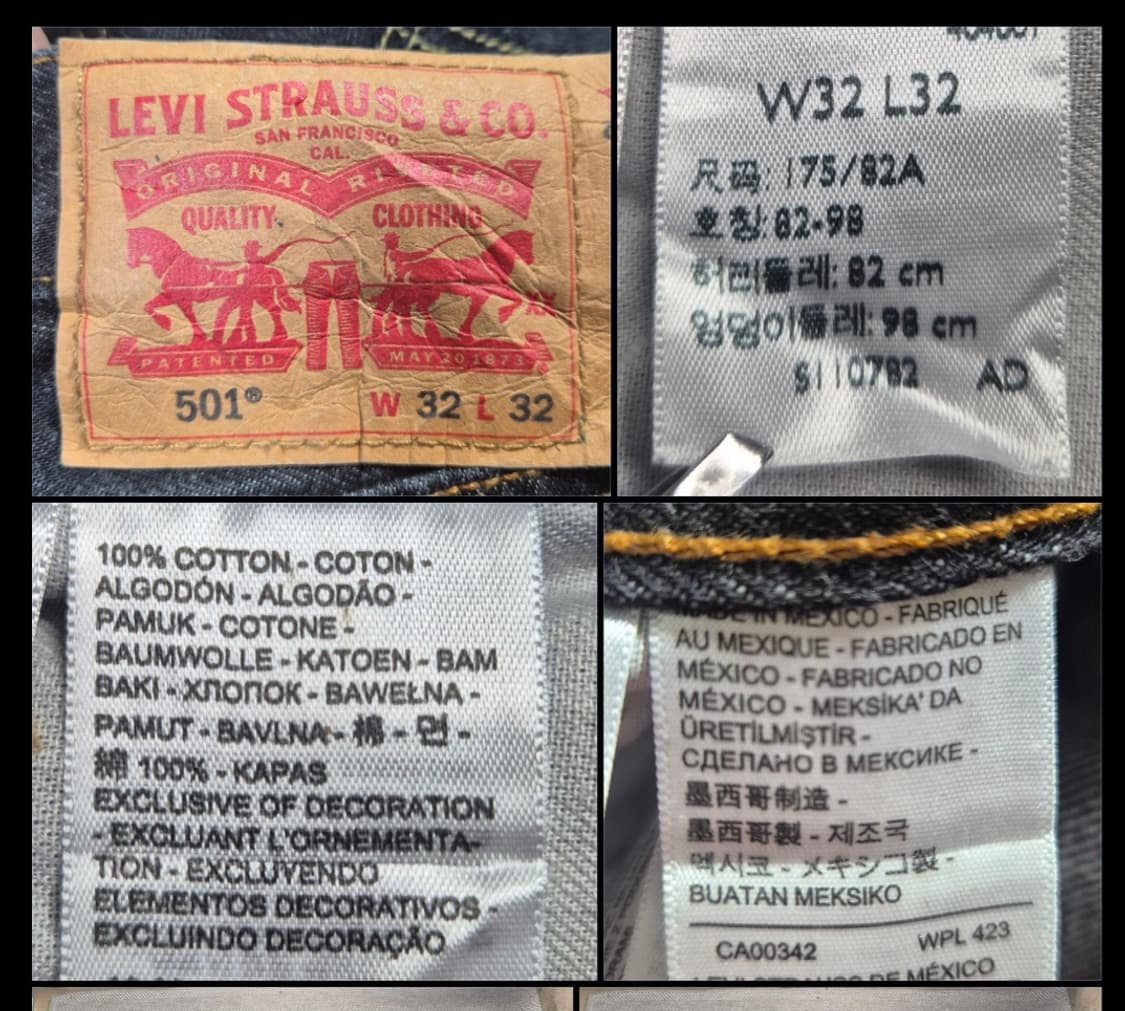 리바이스 501 32/32(p9) 상품이미지4