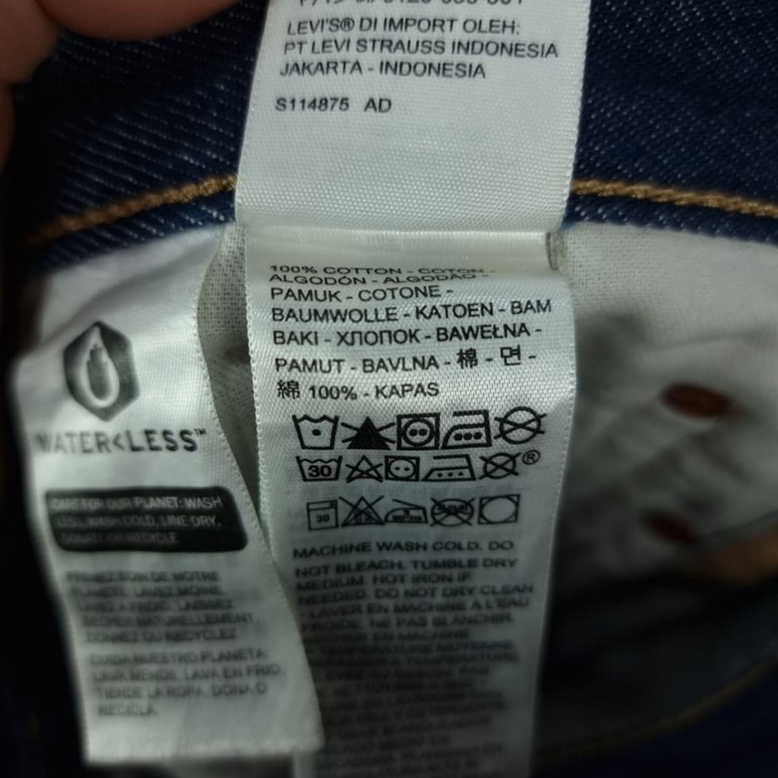 [리바이스] 블루탭 1980'S 501 데님 팬츠 청바지 M19909 상품이미지8