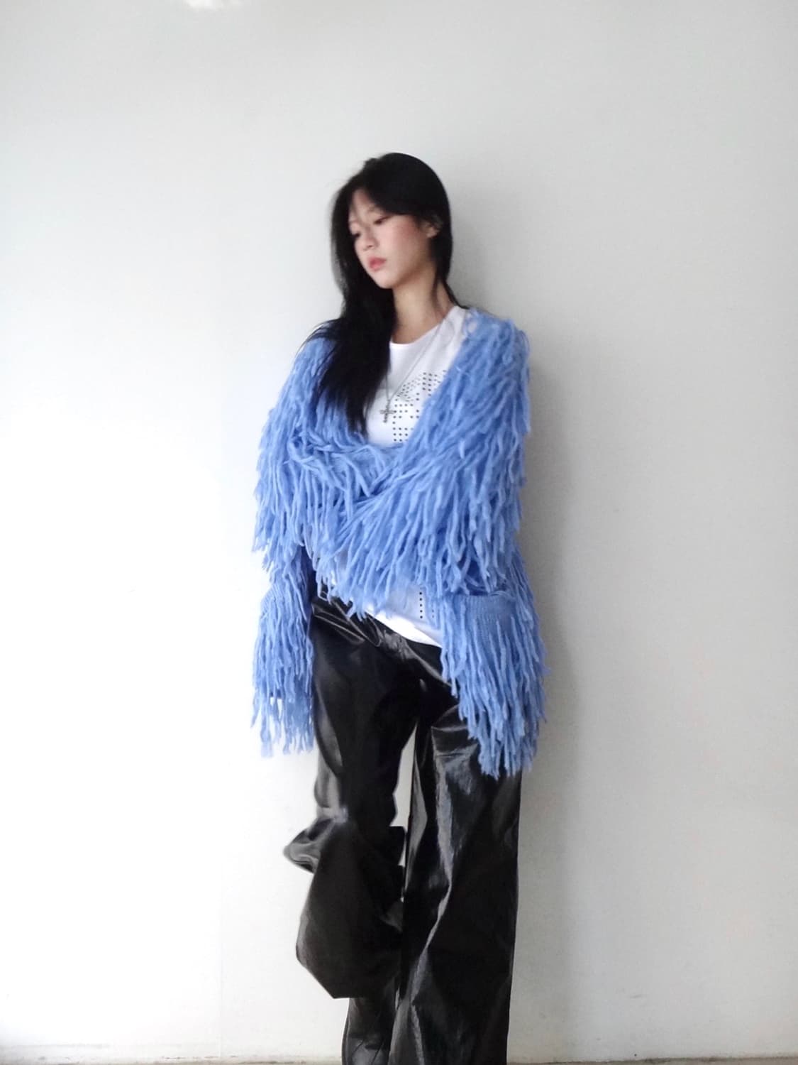 Bubble tassel trimming cardigan  상품이미지4