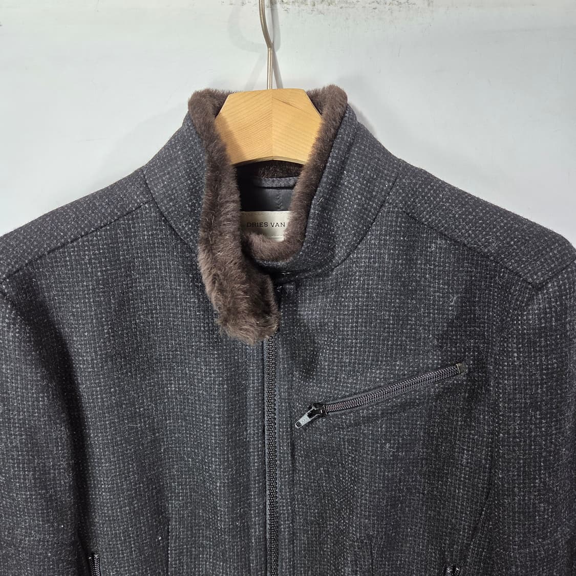 [Dries Van Noten] 드리스반노튼 시어링 울 자켓 상품이미지3