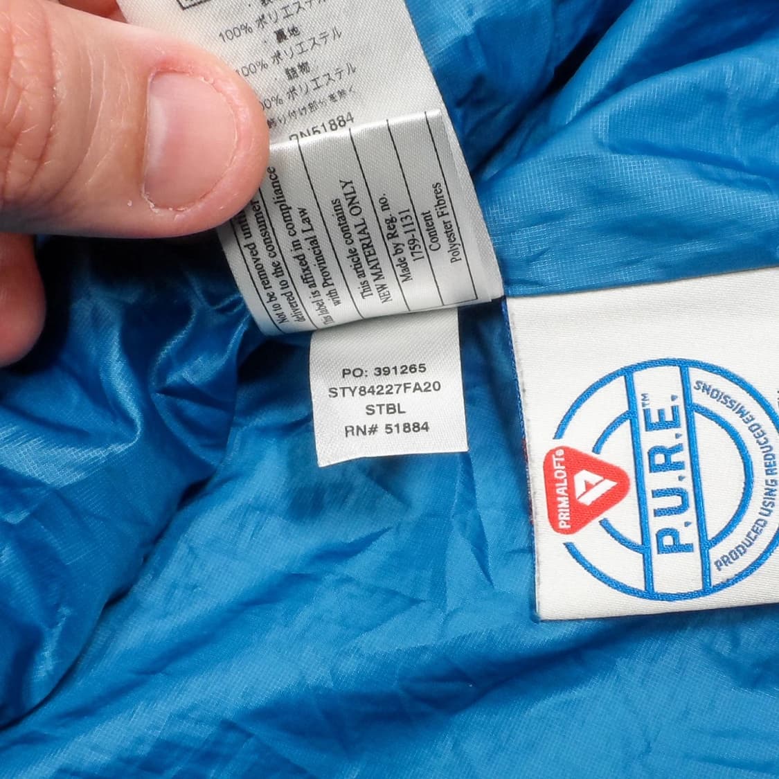 20FW 파타고니아 나노 퍼프 후디 자켓 블루 상품이미지9