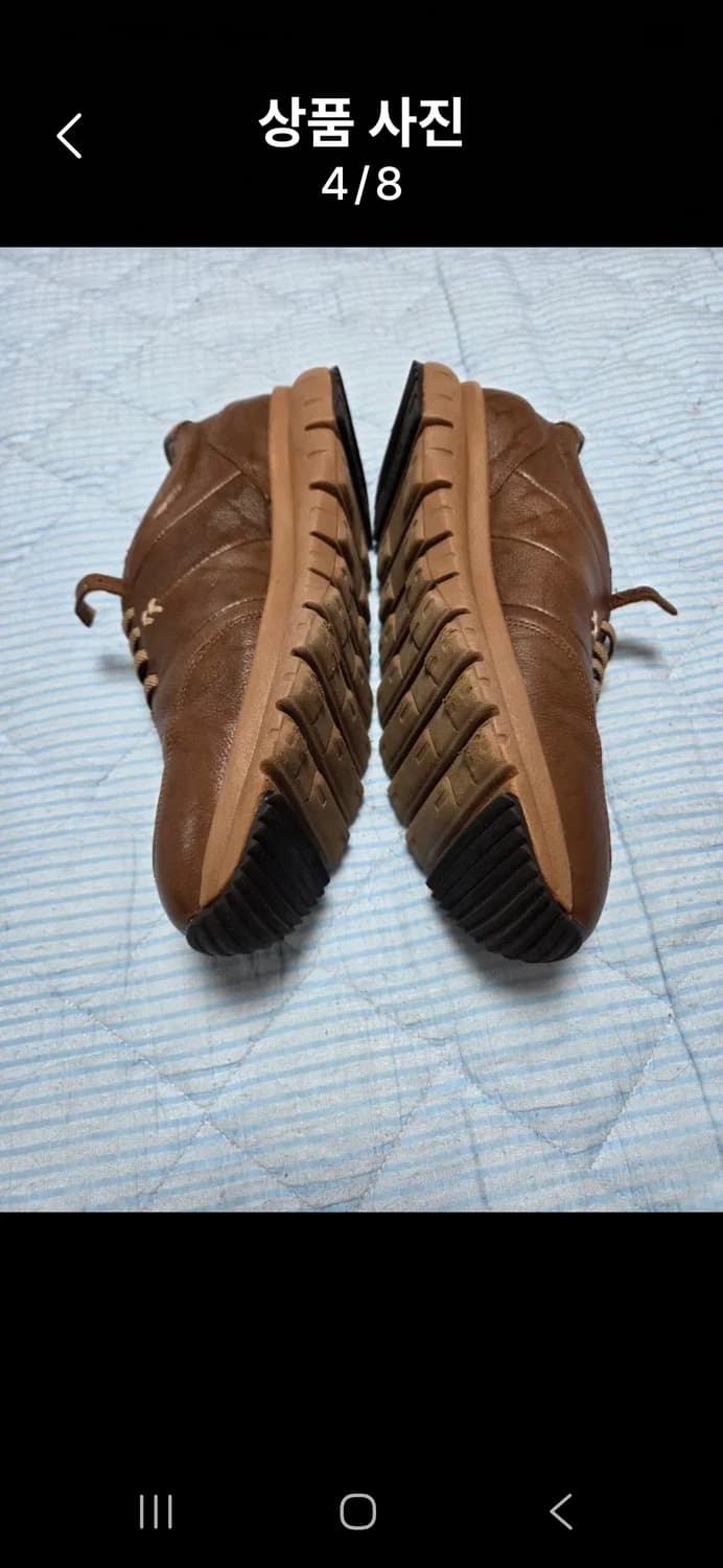 엘칸토 소가죽 스니커즈265 상품이미지4