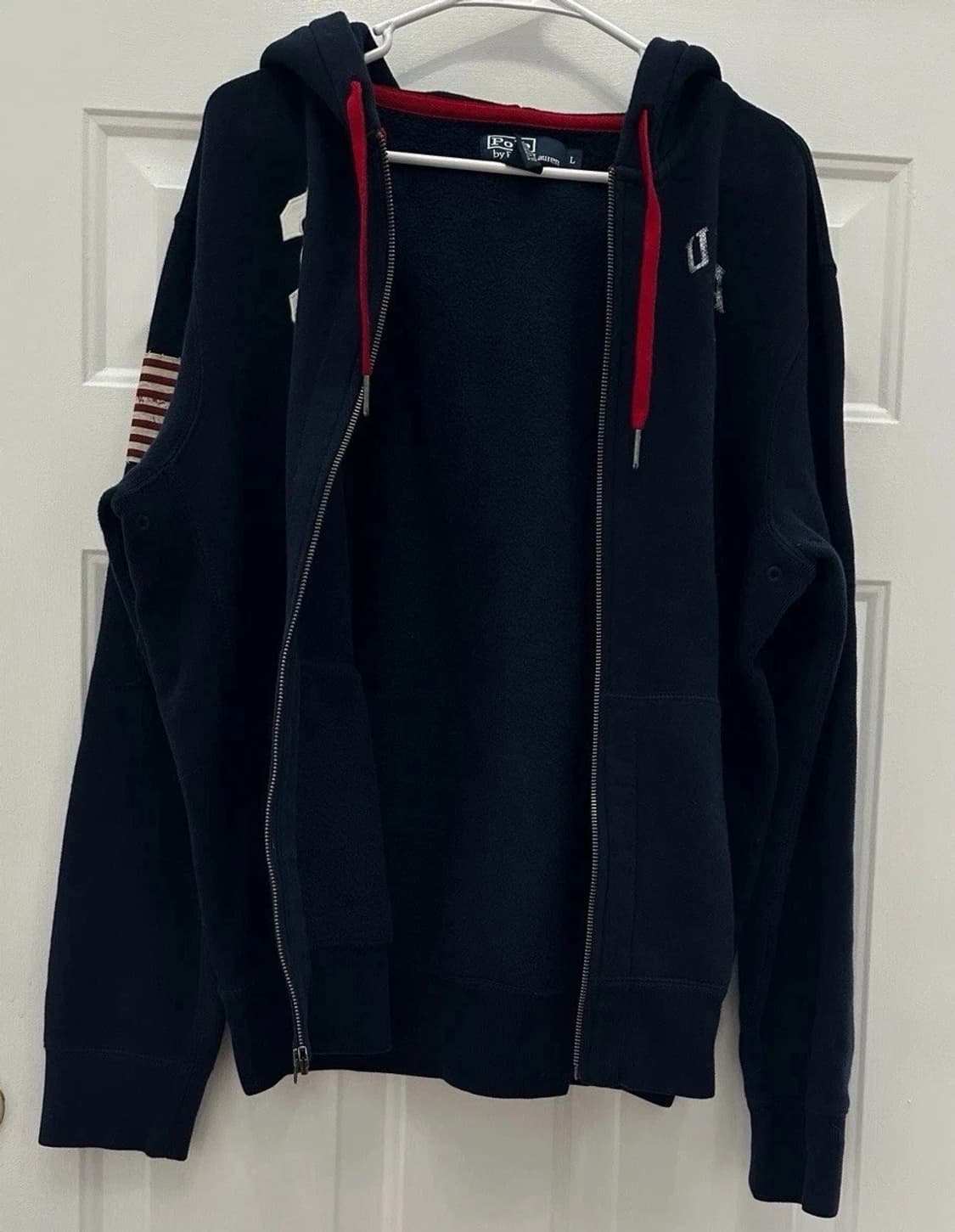 폴로 랄프로렌 빅포니 USA 성조기 후드 집업 상품이미지6