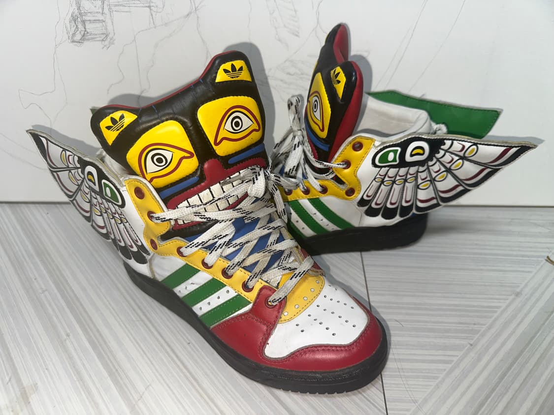 아디다스 x 제레미 스캇 이글 윙 '토템' 상품이미지1