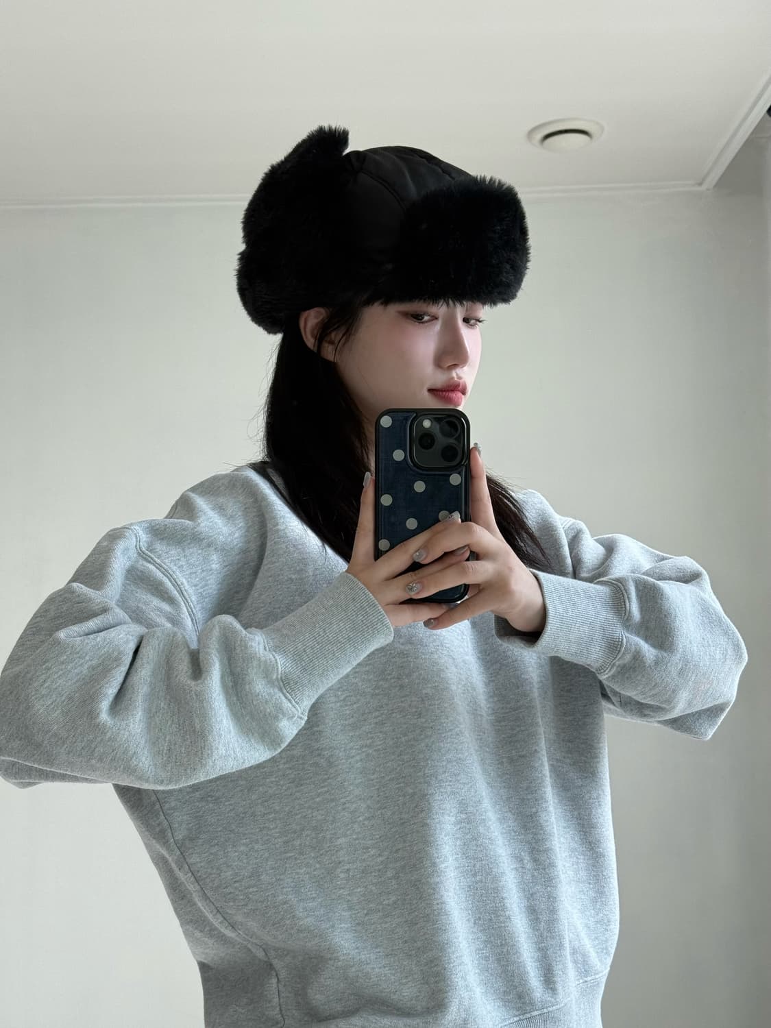 빈티지 퍼 트루퍼 햇 상품이미지2