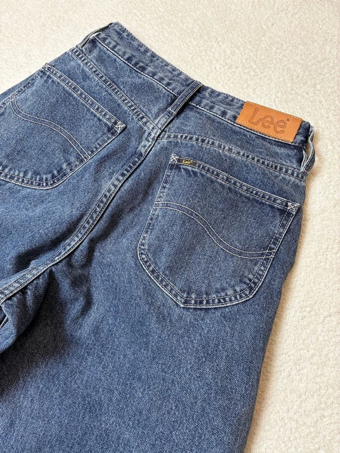 Lee 리 23FW 세미 와이드 데님 팬츠 PN6414 상품이미지5
