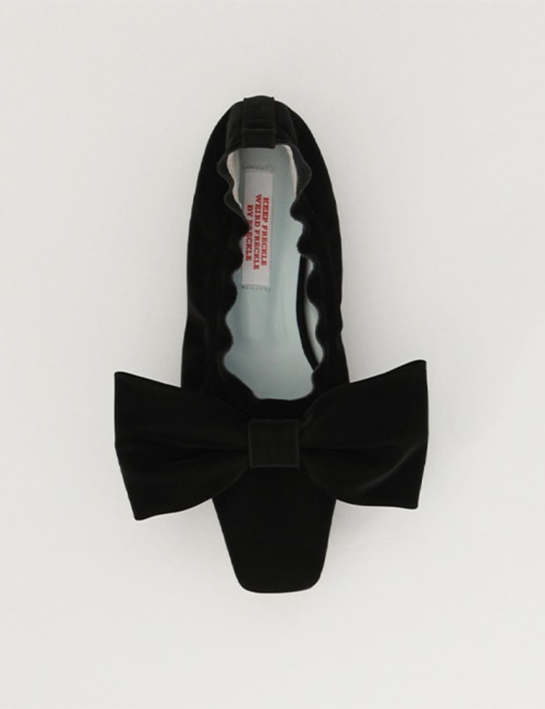 프레클 big bow flats in black 상품이미지1