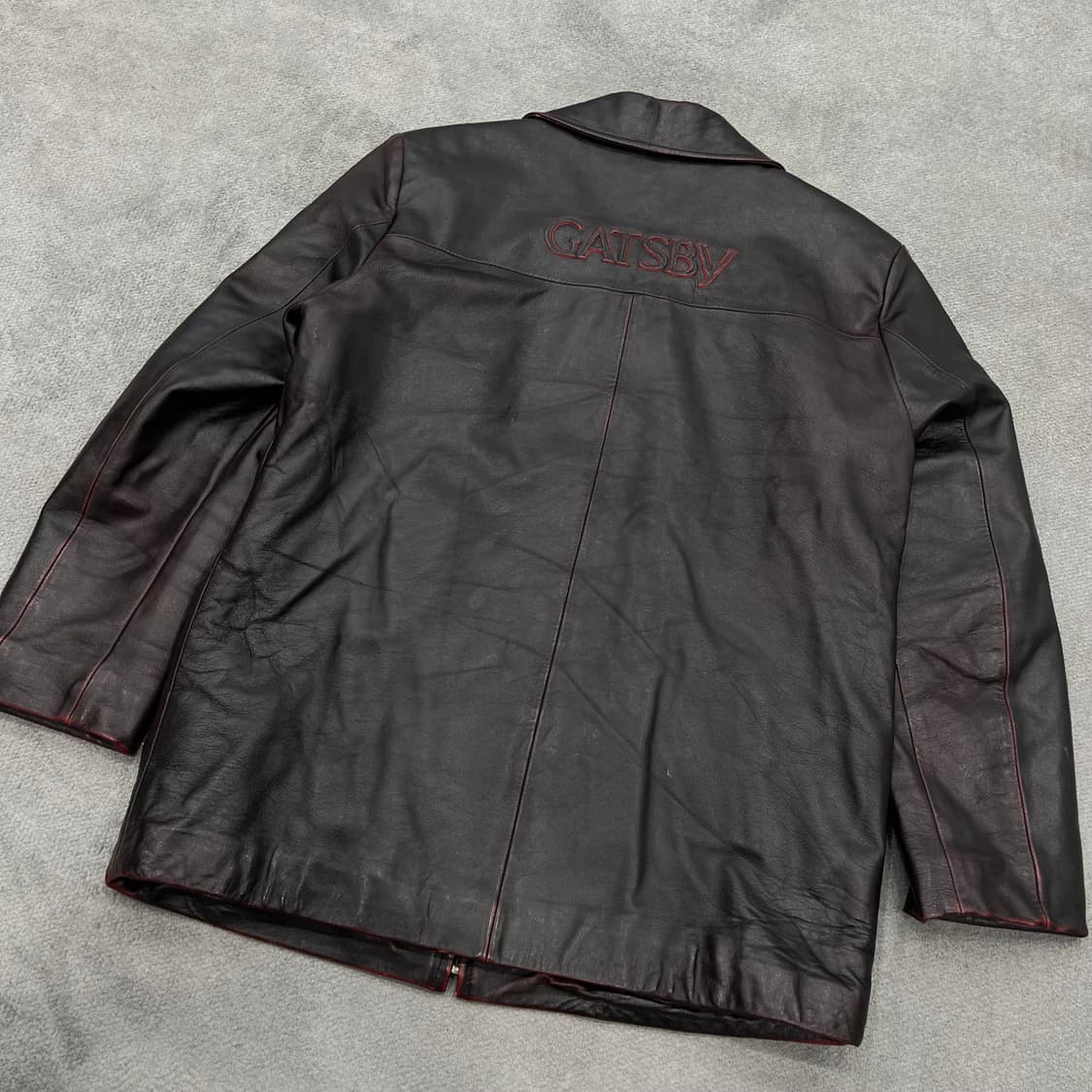 105 GATSBY 빈티지 레더 가죽 자켓 상품이미지4