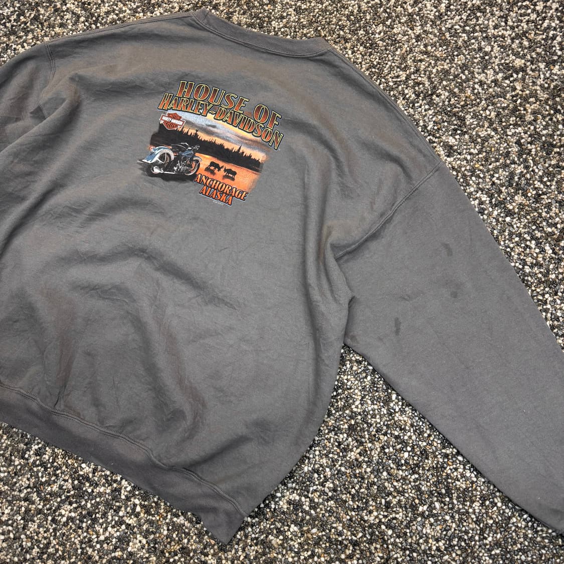 할리데이비슨 2020 컷포인트 스웻셔츠 맨투맨 (XL)   상품이미지5