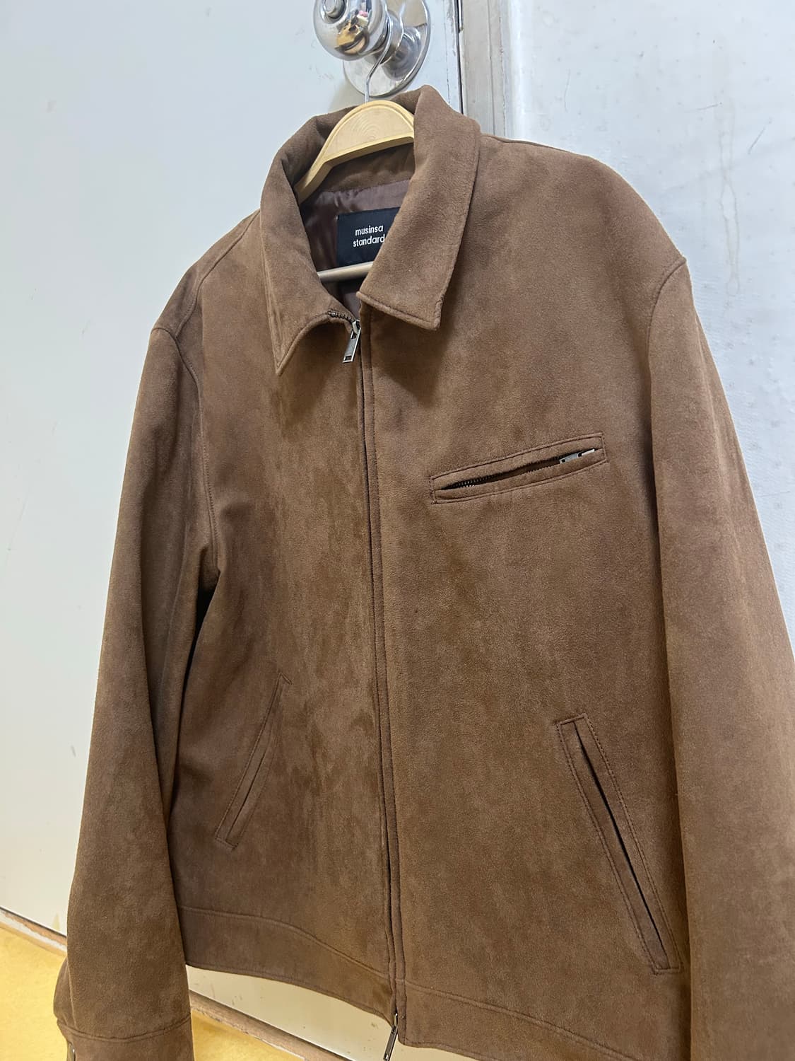 무신사 스탠다드 스웨이드 자켓 XL 상품이미지4