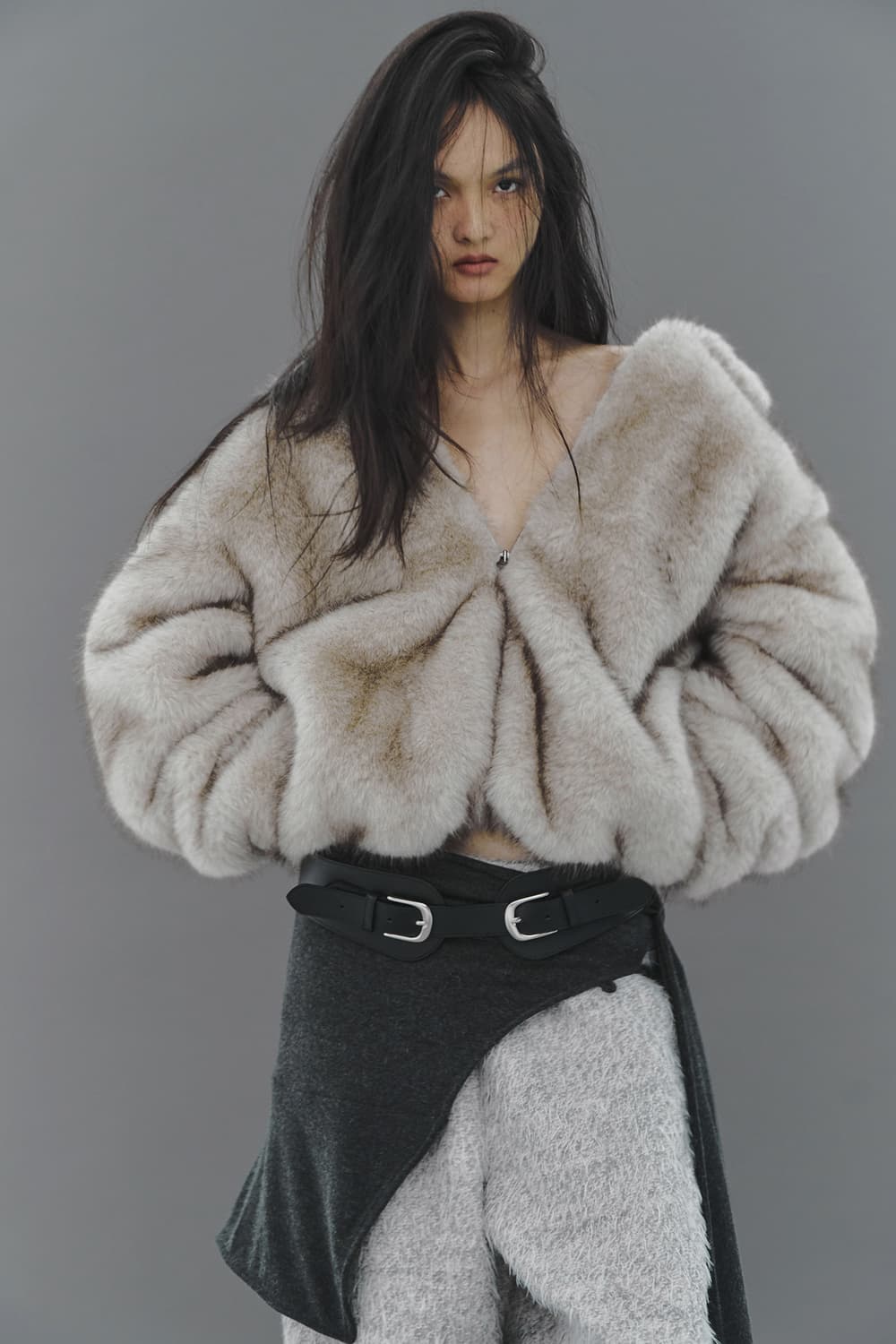 세릭 퍼 자켓 Brushed Fur Jacket 새상품 상품이미지2