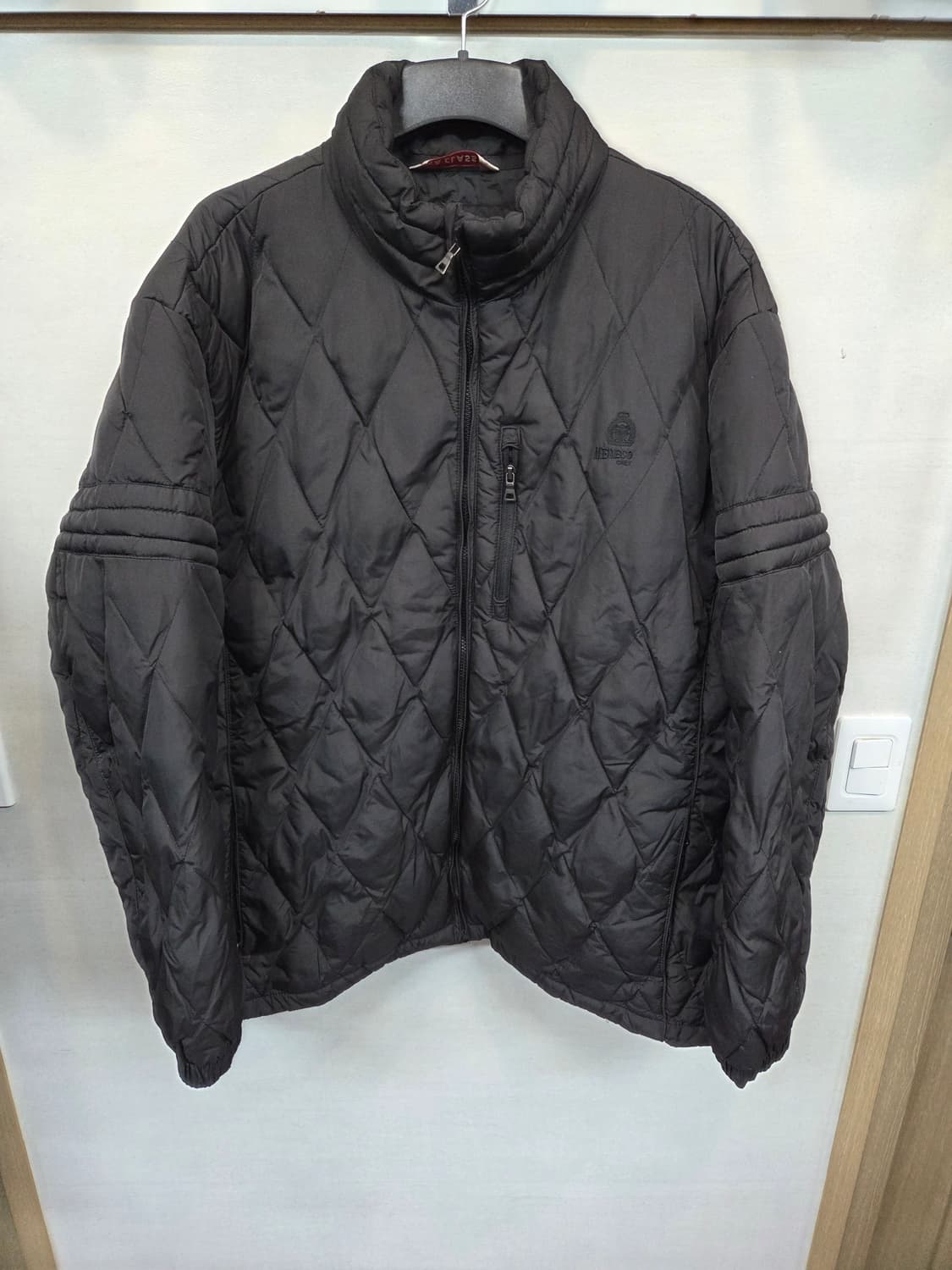 메데코 빅사이즈 다이아몬드 퀄팅 자켓 4xl 상품이미지1