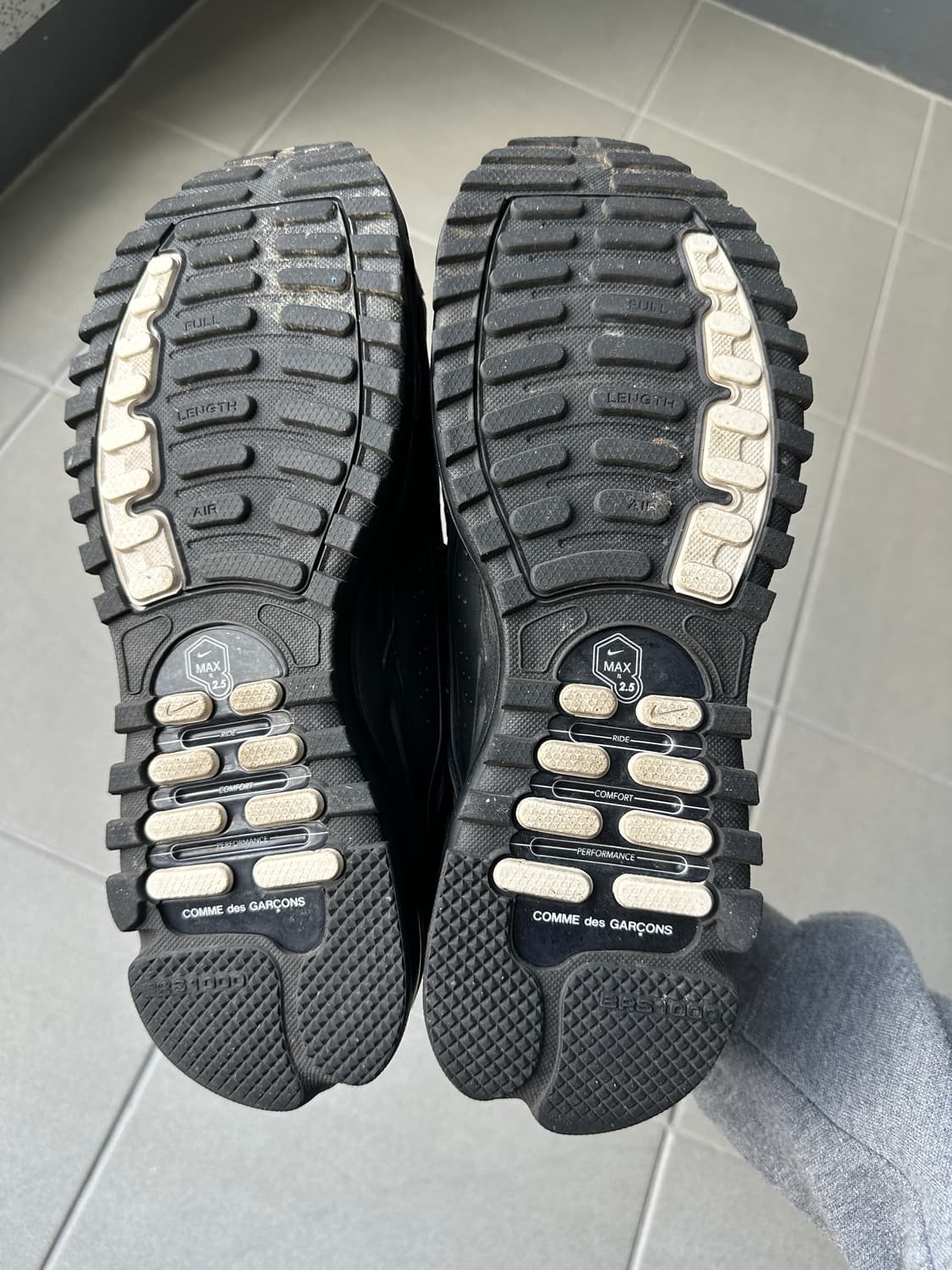 [280] 나이키 꼼데가르송 옴므플러스 에어맥스 tl 2.5 상품이미지6