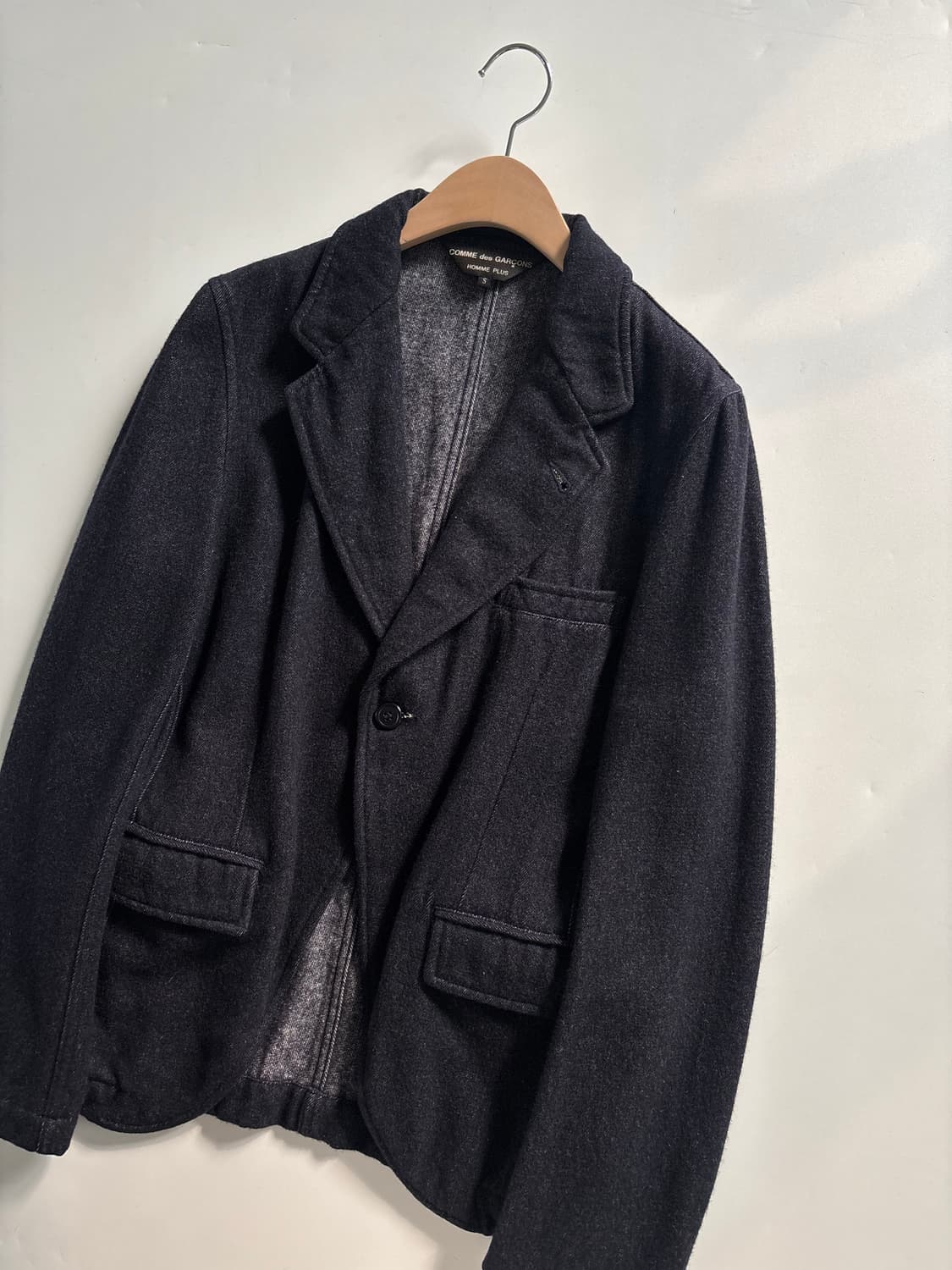 CDG 꼼데가르송 옴므 플러스 혼방 캐시미어 테일러드 자켓 상품이미지2