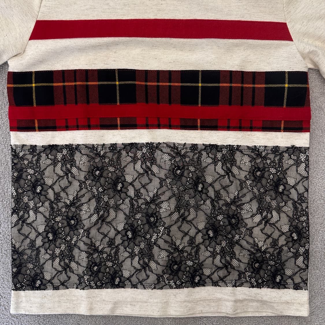 꼼데가르송 스트라이프&레이스 롱슬리브 상품이미지4