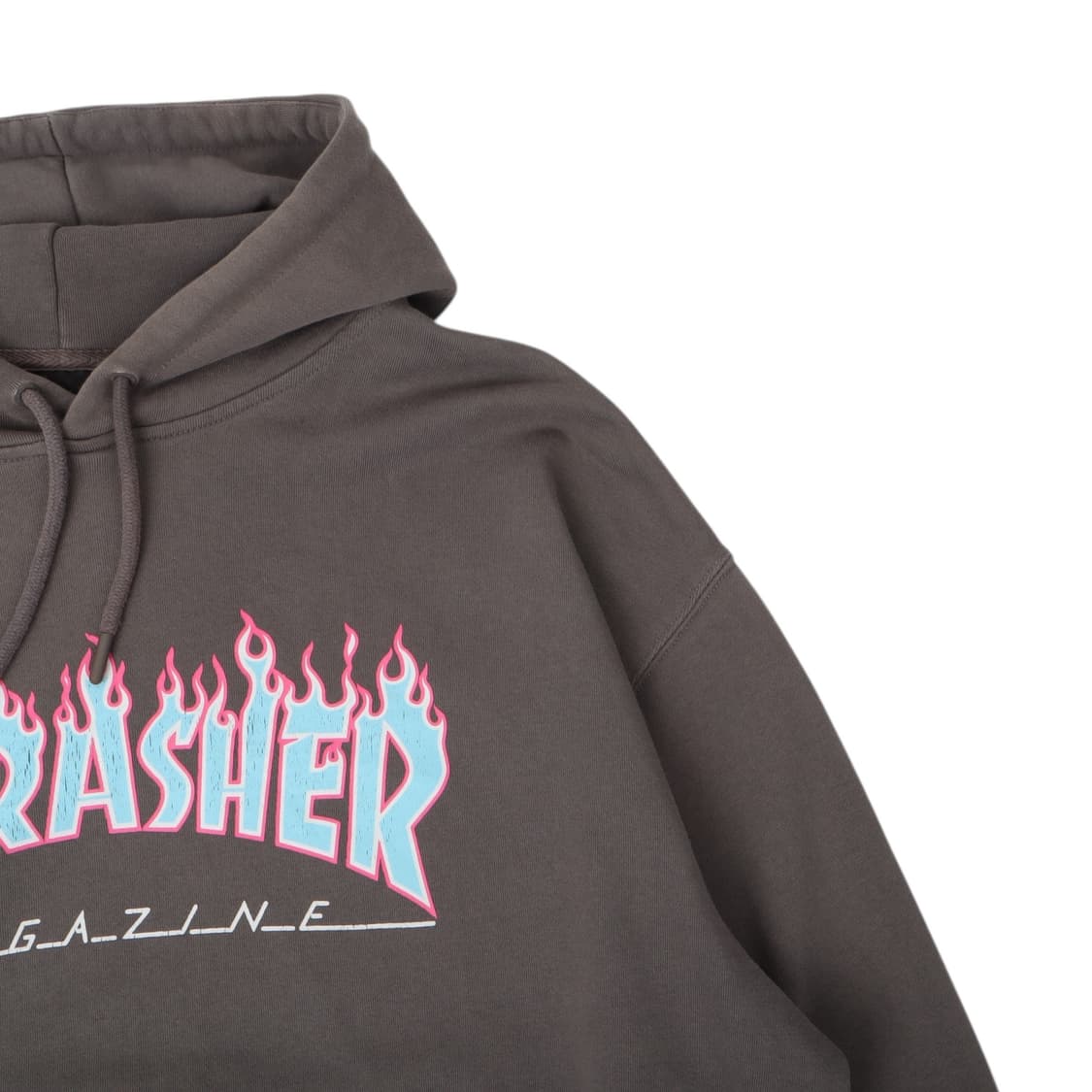 트레셔 플레임 로고 후드티 상품이미지3