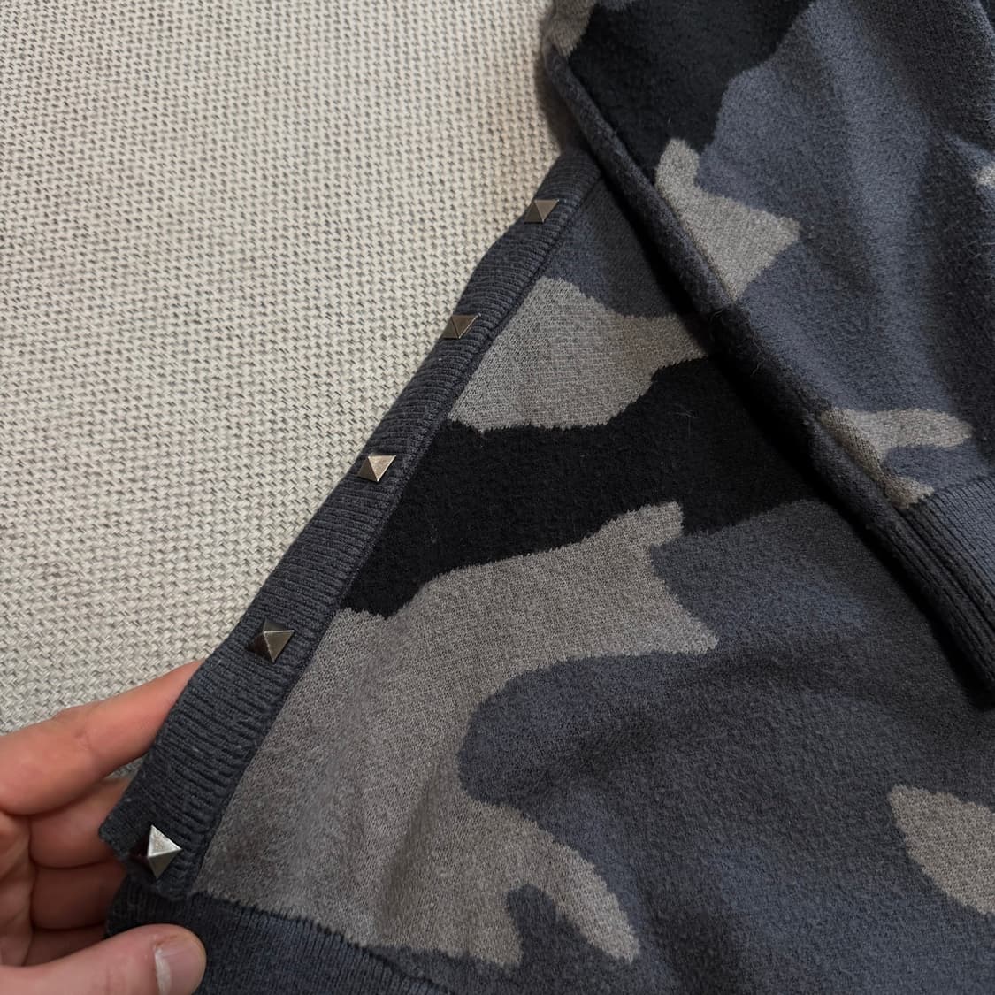 발렌티노 카모 니트 상품이미지2