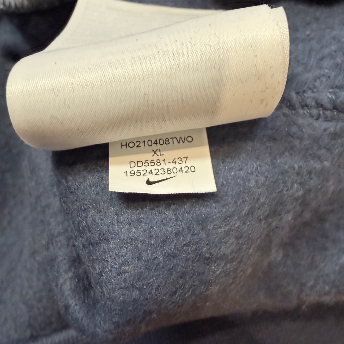 Nike W 더블 빅스우시 네이비 후드 상품이미지6