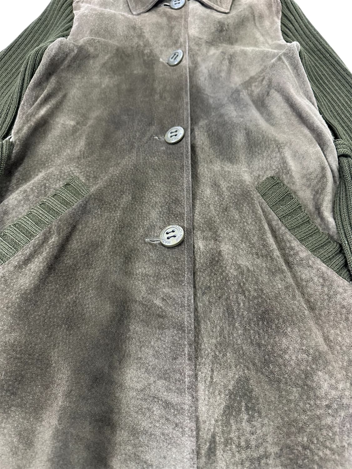 MAX&Co. Suede × Knit Coat 상품이미지2