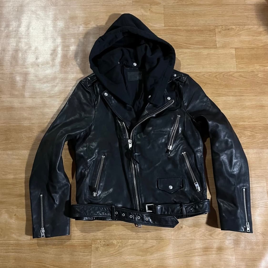 올세인츠 후드 가죽자켓 구합니다 상품이미지3