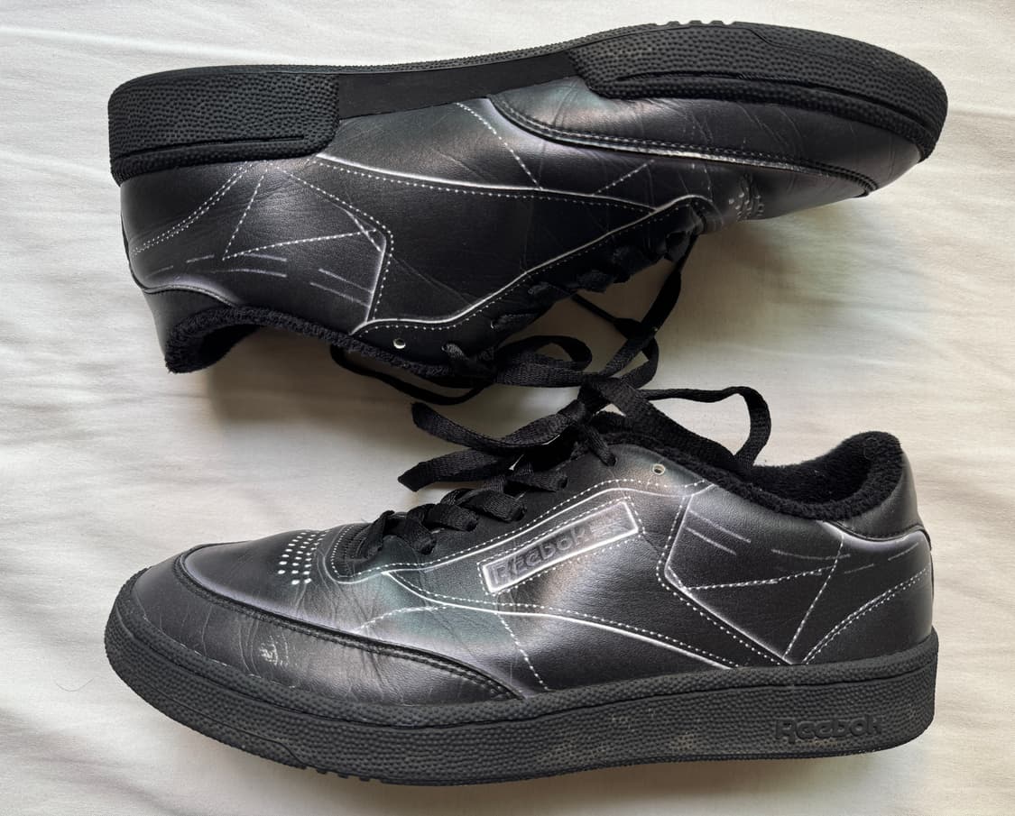리복 x 메종 마르지엘라 클럽씨 TL 블랙 Reebok x Maison  상품이미지2