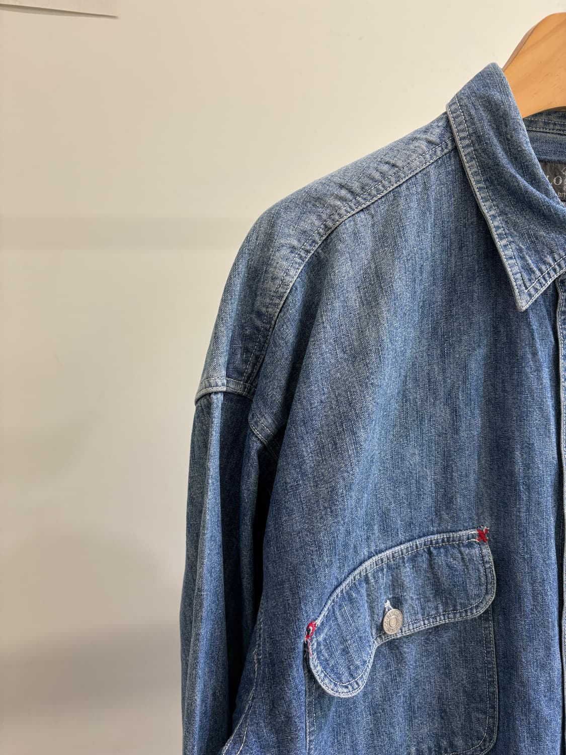 POLO WORK'S 데님셔츠 상품이미지3