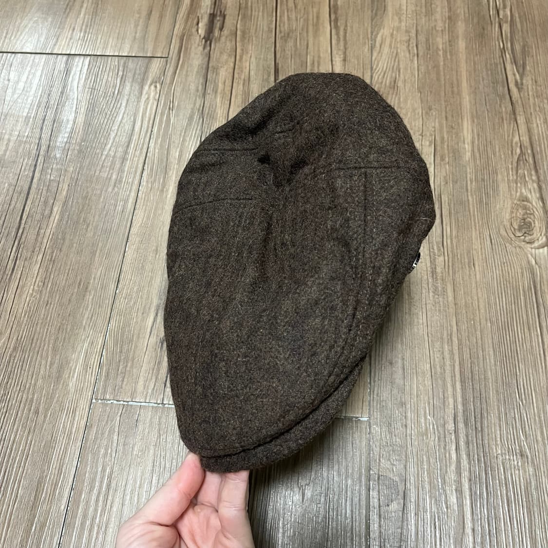 Vintage brown hunting cap 상품이미지7