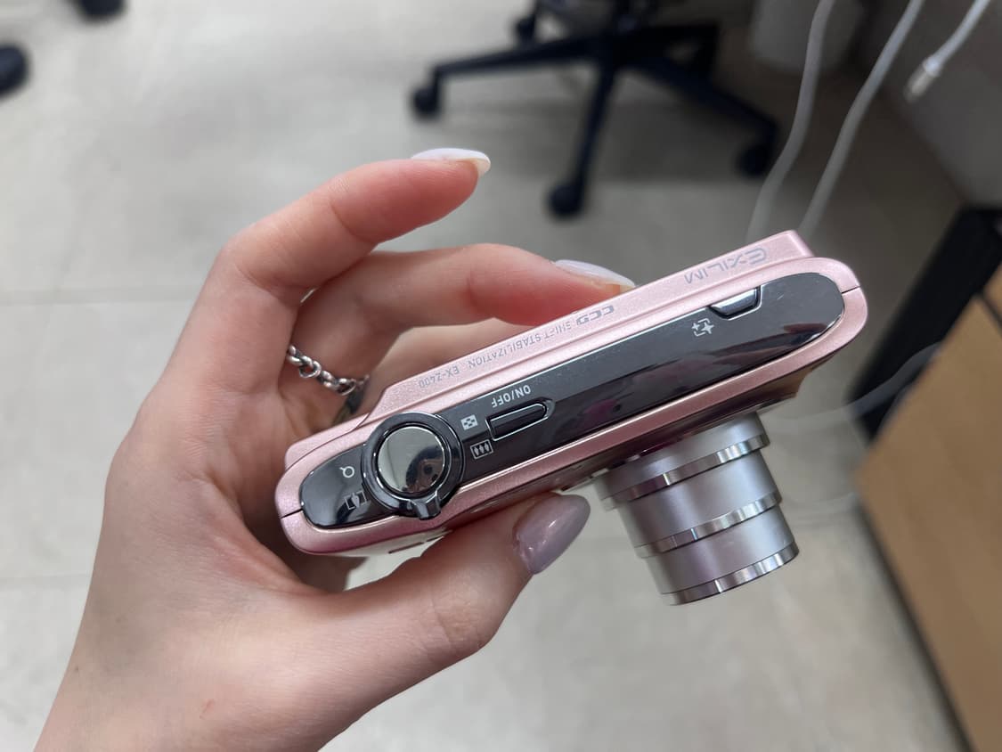 카시오 엑슬림 z400 핑크 상품이미지4