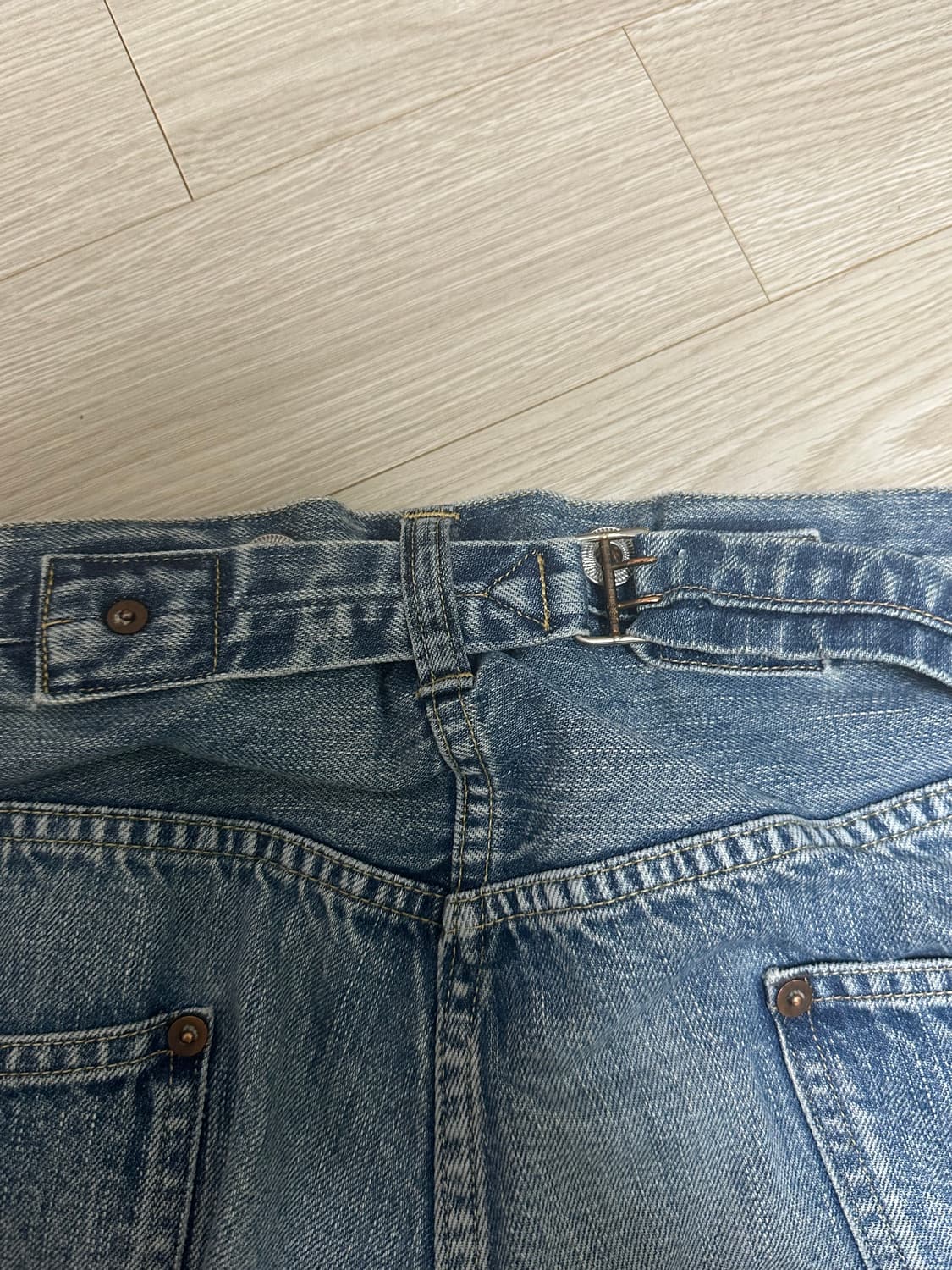 25ss 아프레쎄 no.22 데님 34/30 판매 상품이미지5