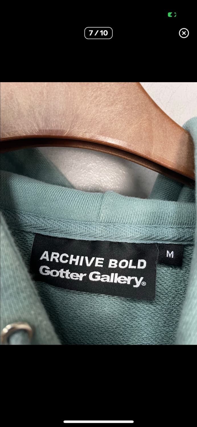 아카이볼드 X 가터 갤러리 SAY NO 후드티 A3328 상품이미지7