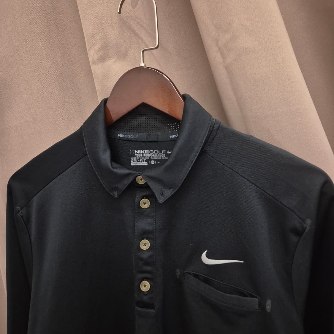 나이키 골프 드라이핏 긴팔 폴로 티셔츠 105 상품이미지2